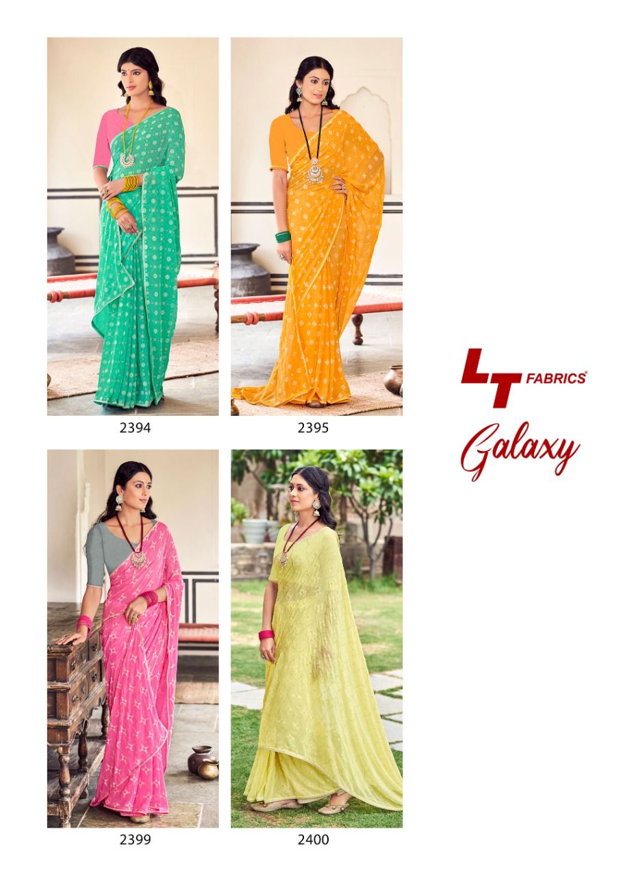 LT Galaxy Regular Wear Wholesale Printed Designer Sarees